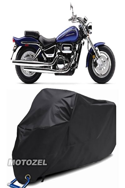 AutoZEL حقيبة خلفية سوداء لسوزوكي مارودر 800 وقماش دراجة نارية متوافق مع القف...