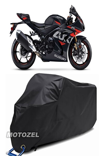 MotoZEL قماش القنب الأسود المتوافق مع قفل سوزوكي GSX-R 1000 مقاوم للماء