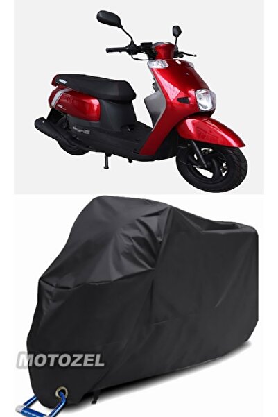 AutoZEL ألتاي أوما 50 مغطى بقماش أسود للدراجات النارية مقاوم للماء (متوافق مع...