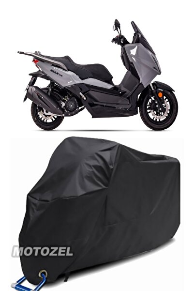 MotoZEL قماش القنب الأسود المتوافق مع قفل Regal Raptor MAX125 مقاوم للماء