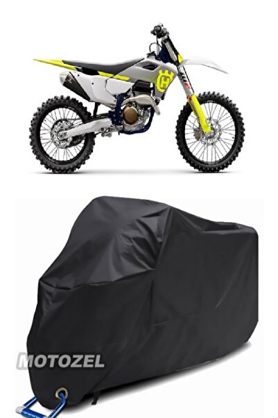 AutoZEL Husqvarna FC 250 مغطى بقماش أسود للدراجات النارية مقاوم للماء (متوافق...