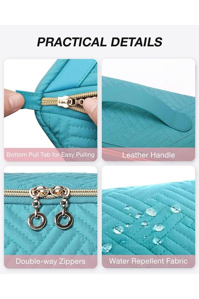 BAGSMART - Travel Makeup Bag
