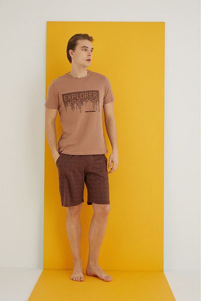 ELİTOL Combed Men's Shorts Set