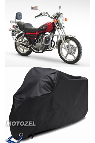 AutoZEL قماش دراجة نارية أسود من Asya Ultra 150 مقاوم للماء (متوافق مع القفل)