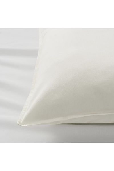 IKEA ÄNGSLILJA White Pillowcase 50x80 cm – Soft, Breathable Cotton with Envelope Closure