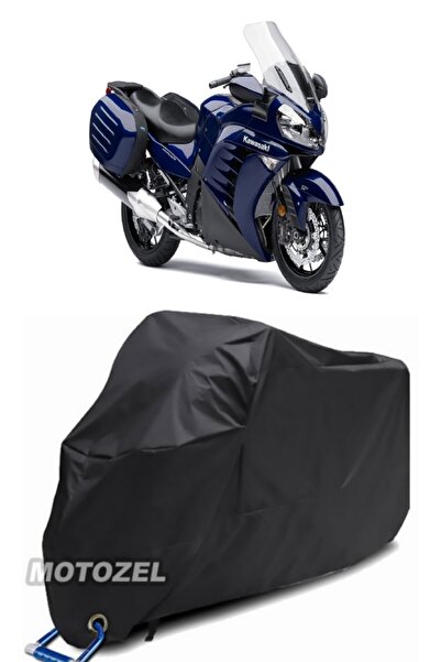 MotoZEL قماش القنب الأسود المتوافق مع قفل Kawasaki GTR 1400 مقاوم للماء