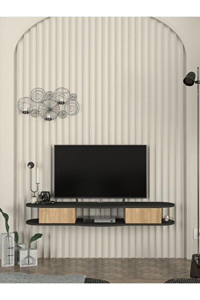 Dekorister Perk Tv Stand Antrasit - Sepet 150 Cm