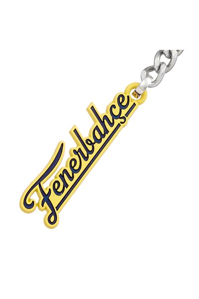 Fenerbahçe Hand Lettering Licensed Metal Keychain