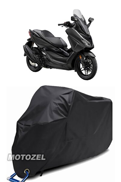 AutoZEL Honda NSS250 (Forza 250) Siyah Motorsiklet Brandası Su Geçirmez (Kili...