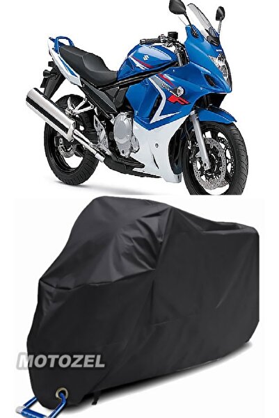 MotoZEL حقيبة خلفية سوداء لسوزوكي GSX 650 F وقماش قنب للدراجات النارية متوافق...