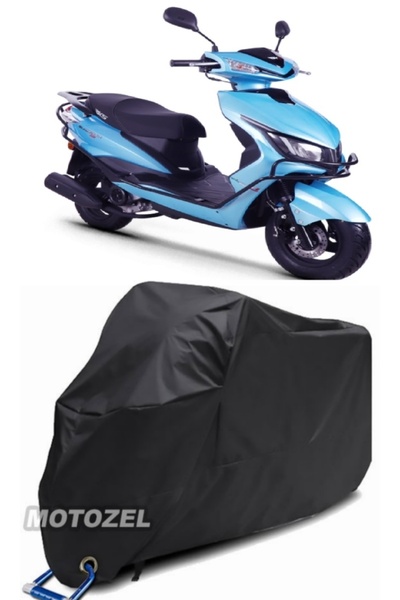 MotoZEL قماش القنب الأسود المتوافق مع قفل Rks Blazer 50 XR مقاوم للماء