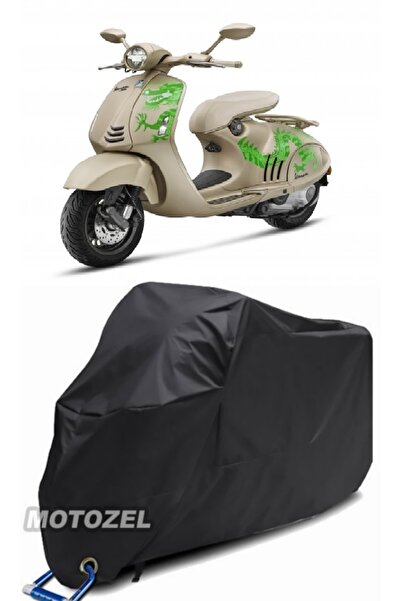 AutoZEL فيليبا 946 دراجون بلاك دراجة نارية قماش مقاوم للماء (متوافق مع القفل)