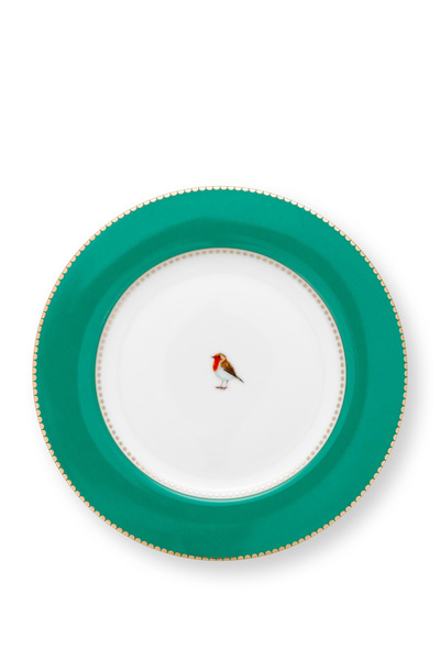 Pip Studio Love Birds Yeşil Porselen Tabak