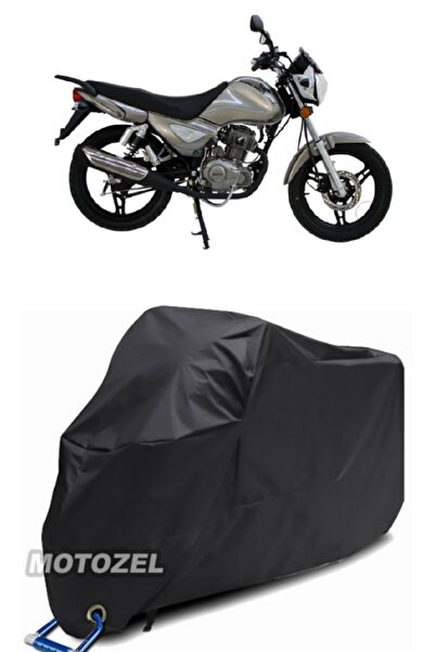 MotoZEL قماش القنب الأسود المتوافق مع قفل Mondial 125 MC Roadracer مقاوم للماء