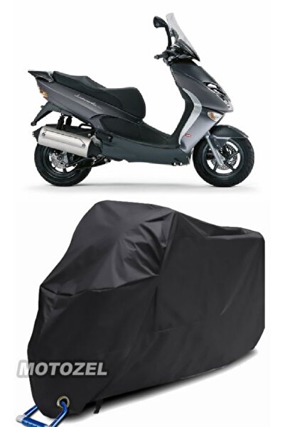 MotoZEL قماش القنب الأسود المتوافق مع قفل Aprilia Leonardo 250 مقاوم للماء