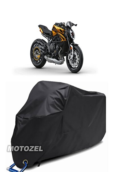 MotoZEL قماش القنب الأسود المتوافق مع قفل MV Agusta Dragster 800 RR SCS مقاوم...