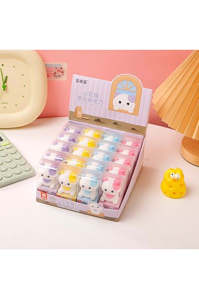 joyland 1Pc 3D Mini Pencil Sharpener - Cat Figure