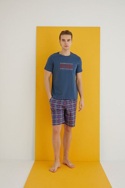 ELİTOL Combed Men's Shorts Set