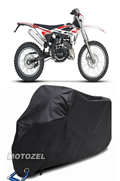 MotoZEL قماش القنب الأسود المتوافق مع قفل سباق إندورو Beta RR 50 مقاوم للماء