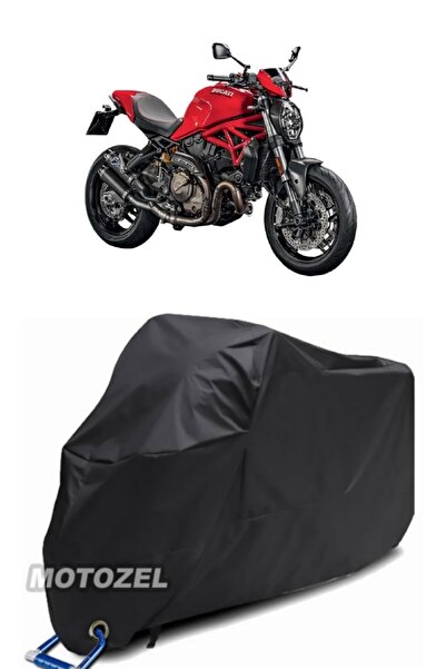 AutoZEL قماش مشمع أسود للدراجات النارية دوكاتي مونستر 821 مقاوم للماء (متوافق...