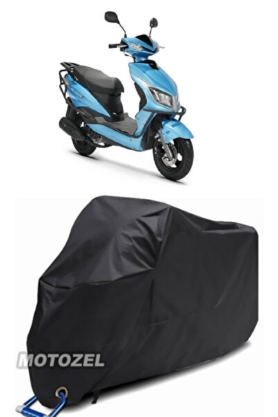 MotoZEL قفل خشب الورد من كوبا متوافق مع القماش المشمع الأسود للدراجات النارية...