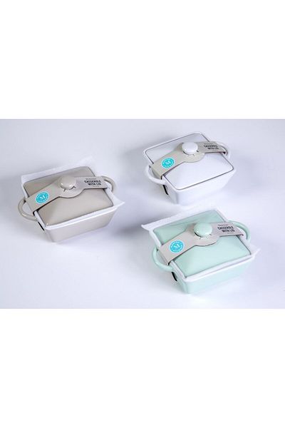 Martha Stewart Bowdoin Casserole 4" Assorted Stoneware
