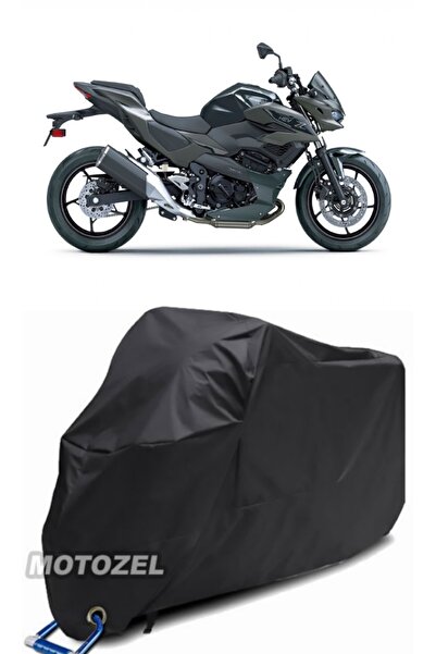MotoZEL حقيبة خلفية سوداء هجينة من Kawasaki Z7 مع قماش مشمع للدراجات النارية ...