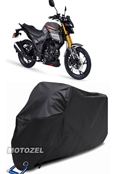 MotoZEL قماش القنب الأسود المتوافق مع قفل Arora MT 125 مقاوم للماء
