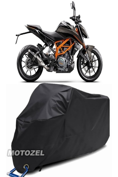 AutoZEL قماش مشمع أسود للدراجات النارية KTM 390 Duke مقاوم للماء (متوافق مع ا...