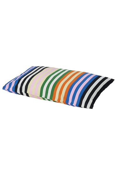 IKEA SNÖDROTTNING Striped Pillowcase, Soft & Stylish – 50x80 cm | Cotton-Viscose Blend