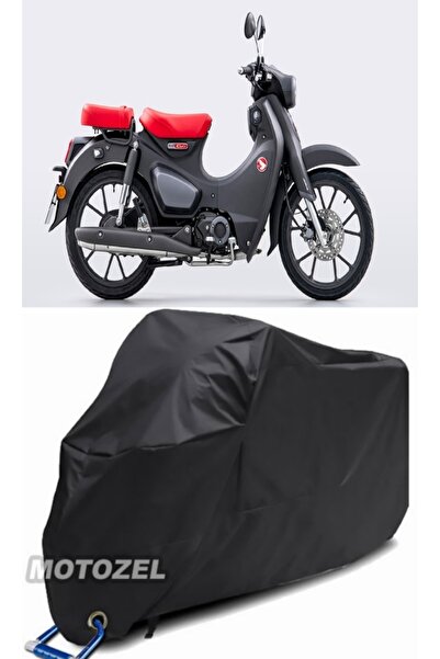 MotoZEL هوندا C125 سوبر شبل هوندا C125 سوبر شبل متوافق مع قفل أسود للدراجات ا...