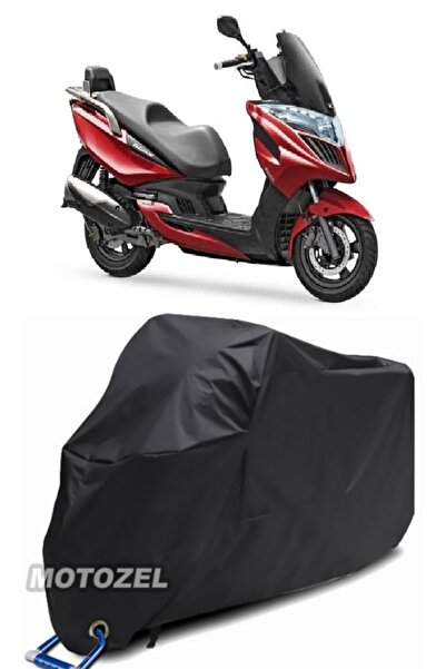 MotoZEL قماش القنب الأسود المتوافق مع قفل Kymco Grand Dink 250i مقاوم للماء