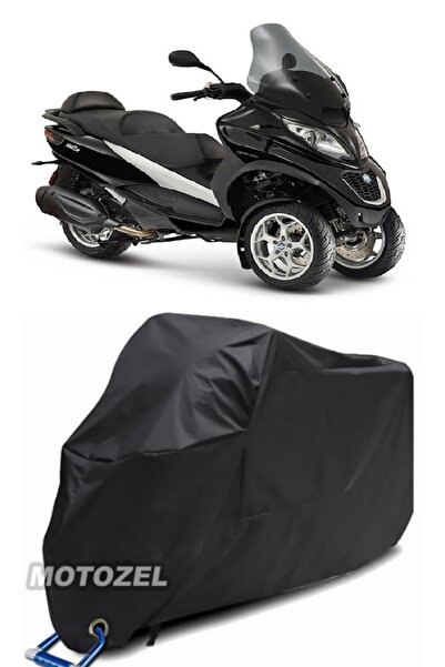 AutoZEL بياجيو MP3 250 أسود دراجة نارية قماش مقاوم للماء (متوافق مع القفل)