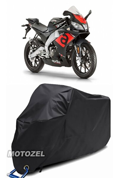 MotoZEL قماش القنب الأسود المتوافق مع قفل Aprilia RS 125 مقاوم للماء