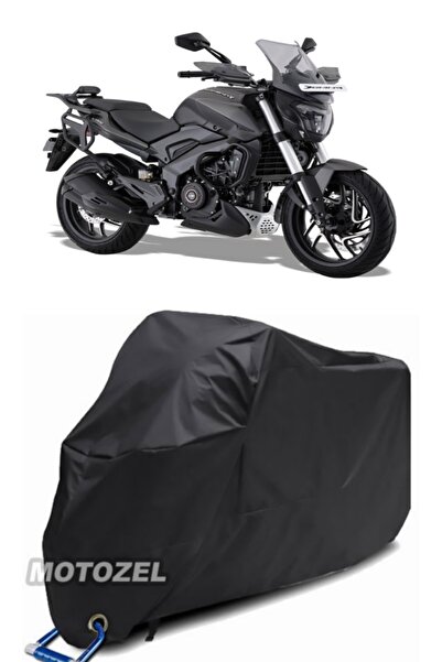 AutoZEL باجاج دومينار D 400 غطاء دراجة نارية أسود مقاوم للماء (متوافق مع القفل)