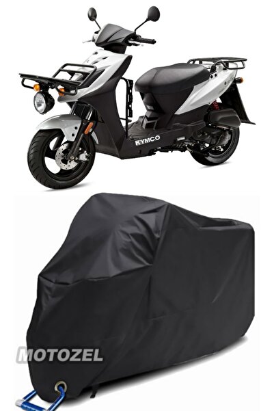 MotoZEL قماش مشمع أسود للدراجات النارية من كيمكو أجيليتي كاري 50i 4T متوافق م...