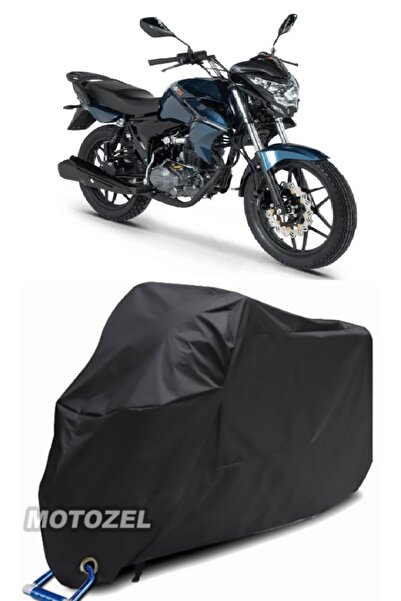 MotoZEL قماش القنب الأسود المتوافق مع قفل Rks RK100-R مقاوم للماء