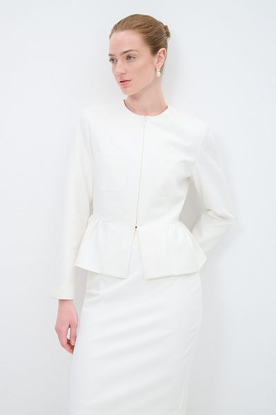 adL Zippered Jacket with Pocket Detail
