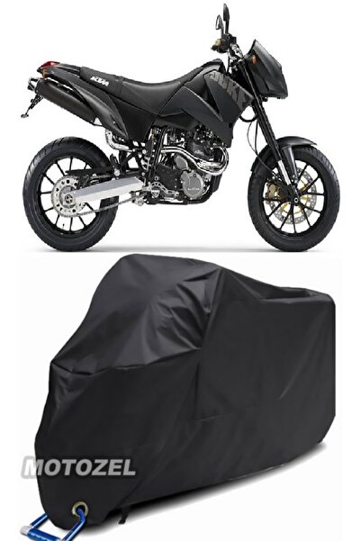 MotoZEL قماش مشمع أسود للدراجات النارية KTM 640 Duke II متوافق مع القفل ومقاو...