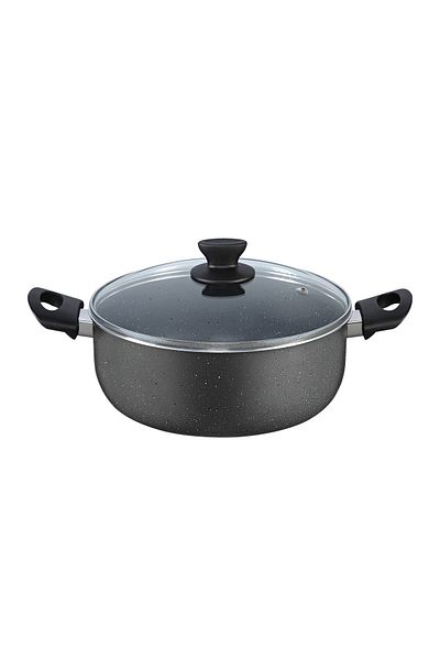 Zilan Aluminum saucepan 26 cm, 4L with lid ZILAN ZLN-1990