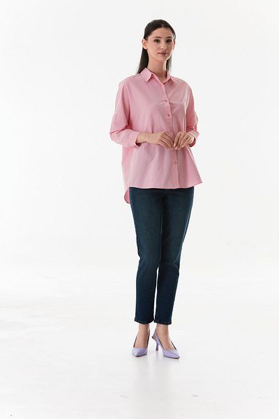 Fulla Moda Πουκάμισο Oversize Cut Basic