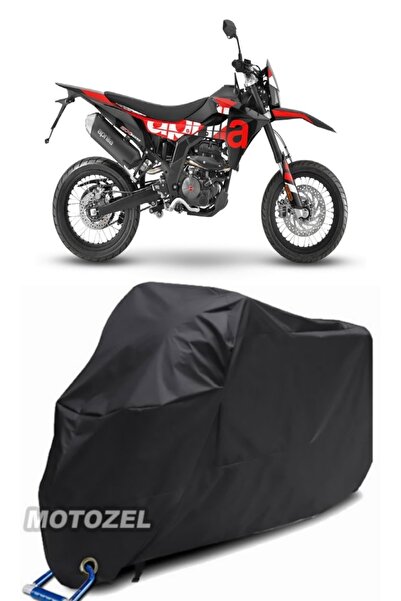 MotoZEL قماش القنب الأسود المتوافق مع قفل Aprilia SX 125 مقاوم للماء