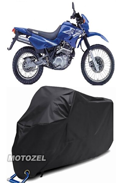 MotoZEL حقيبة خلفية سوداء من Yamaha XT 600 E وقماش دراجة نارية متوافق مع القف...