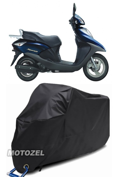 AutoZEL هوندا سباسي 110 غطاء دراجة نارية أسود مقاوم للماء (متوافق مع القفل)
