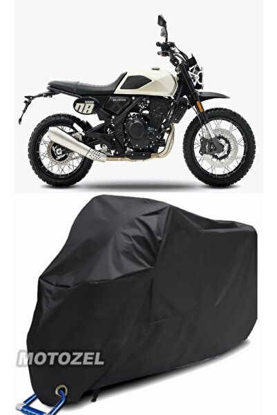 MotoZEL بريكستون كروس فاير 500 XC قماش مشمع للدراجات النارية متوافق مع الحقيب...