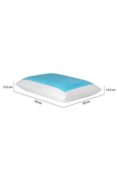 SOUB SLEEP Sogutucu Jel Serinletici Ortopedik Visco Yastık 40x60cm Büyük Boy