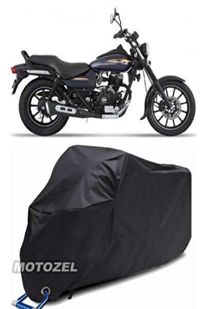 AutoZEL قماش مشمع للدراجات النارية من باجاج أفنجر ستريت 150 أسود مقاوم للماء ...