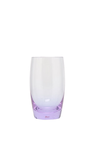 Moser Lila El Yapımı 6lı Kristal Bardak Seti