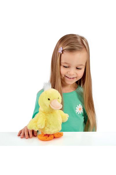 Addo Pitter Patter Quak Quack Walk Along Duckling | Dancing Duck | Soft Toy | Interactive Plush Toy