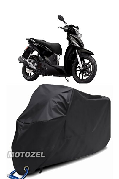 AutoZEL قماش مشمع أسود للدراجات النارية من كيمكو بيبول بيبول S 150i مقاوم للم...